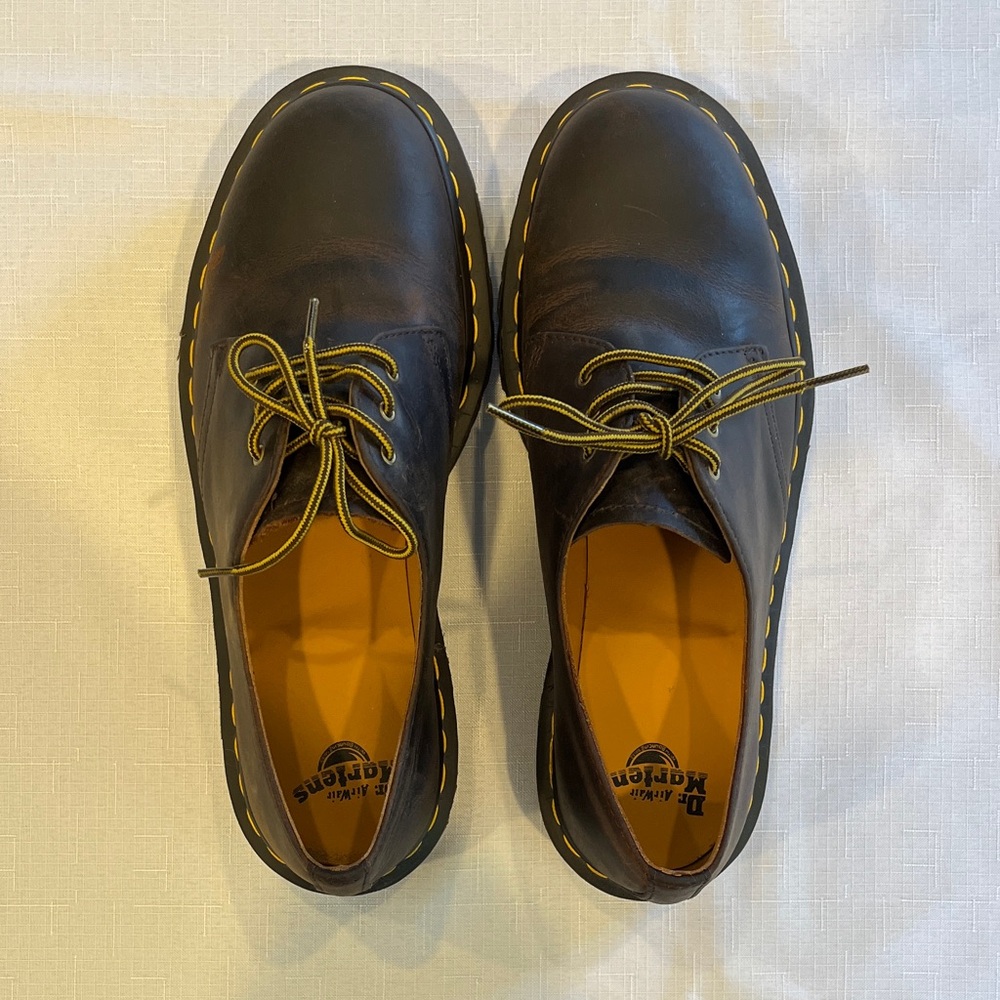 Dr. Martens 1461 BEX CRAZY HORSE LEATHER OXFORD SHOES US 12 Men’s Dark Brown